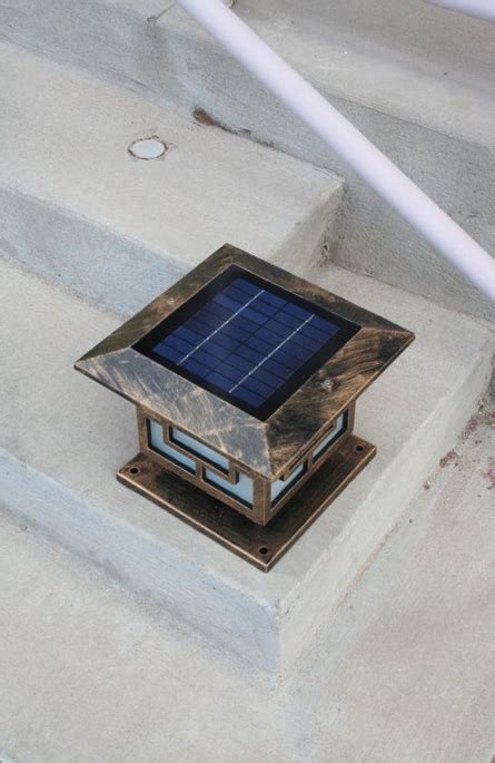 Premium 36 LED Solar Light for Square Posts or Pillars.